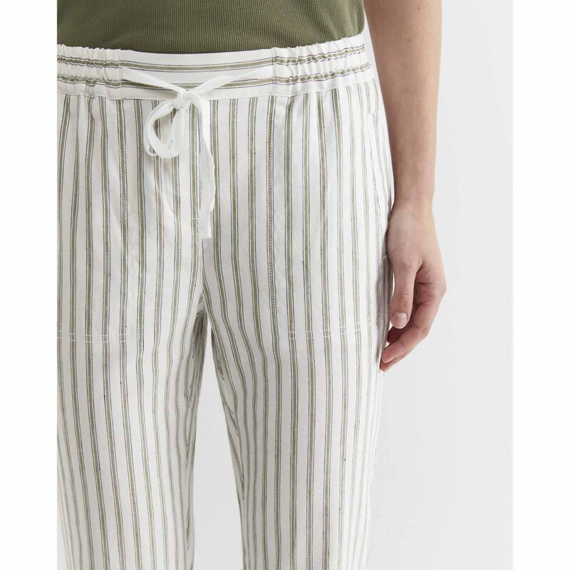 Sportscraft Rosa Stripe Linen Pant image number 2